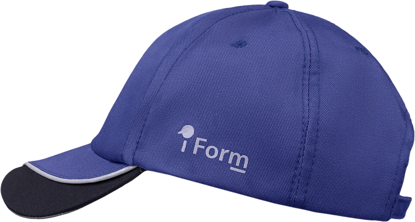 Бейсболка IFORM, синий-черный Импорт